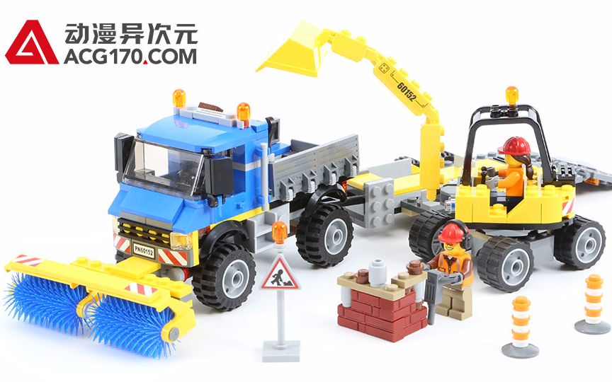 【动漫异次元】乐高lego 城市 工程 60152 道路清扫车