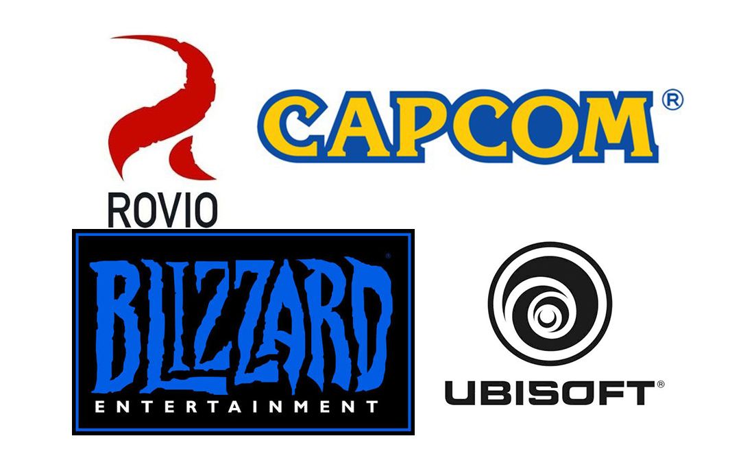 游戏改编影视中出现的游戏公司/部门片头logo