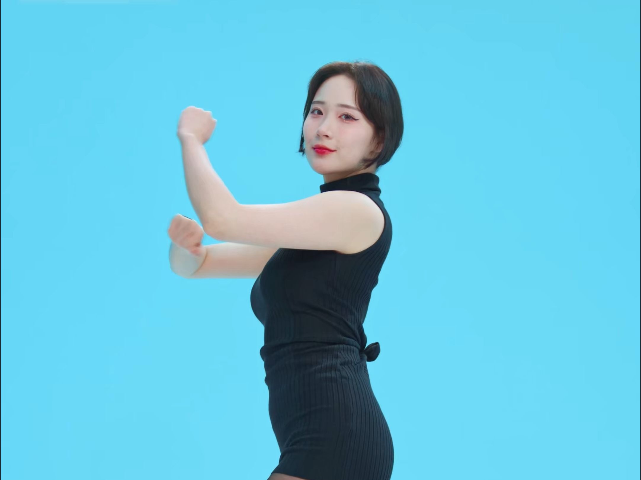 Jung In Thirsty Black Sweater