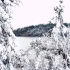 高清航拍冬天下雪雪景实拍视频