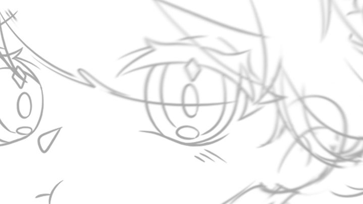 【绘画过程】草图丑关我成图什么事