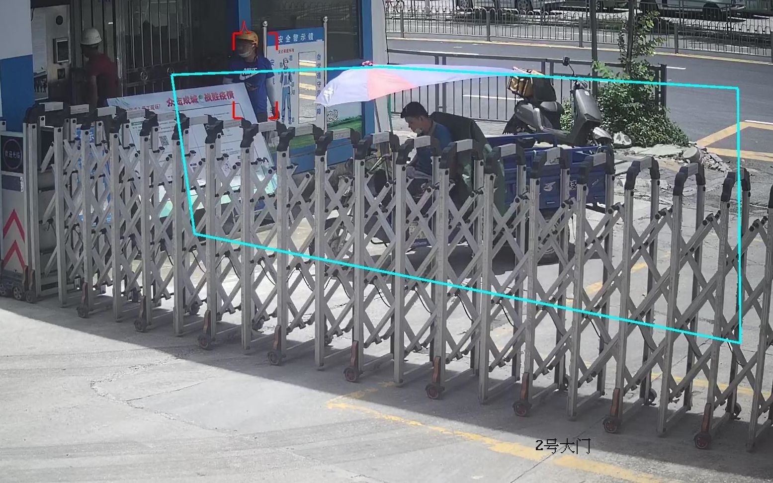 人员徘徊入侵预警系统