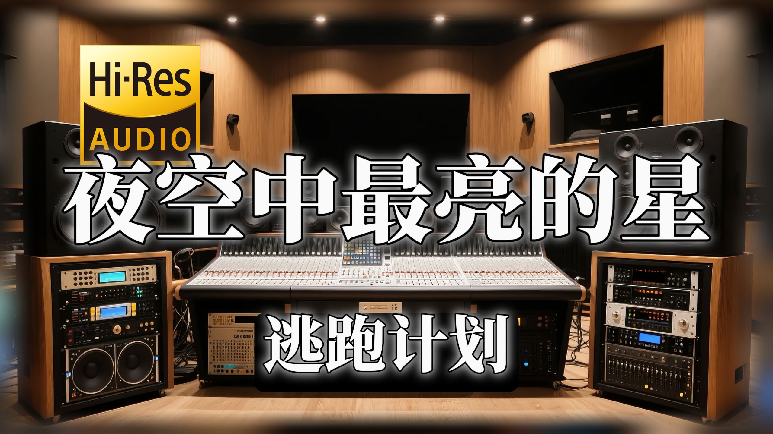 【𝐇𝐢-𝐑𝐞𝐬无损音质】｜《夜空中最亮的星》- 逃跑计划 -‘夜空中最亮的星 请照亮我前行’