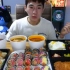 【韩国吃播】【吃播剪说话】奔驰小哥吃寿司+猪扒便当+汤