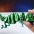 3D打印：惊人的铰接式 3D 打印动物