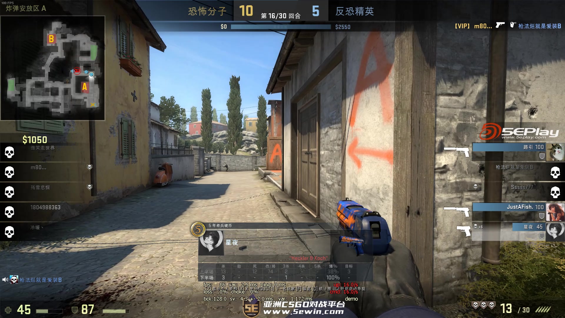 【csgo】从使用usp成功转型到p2000