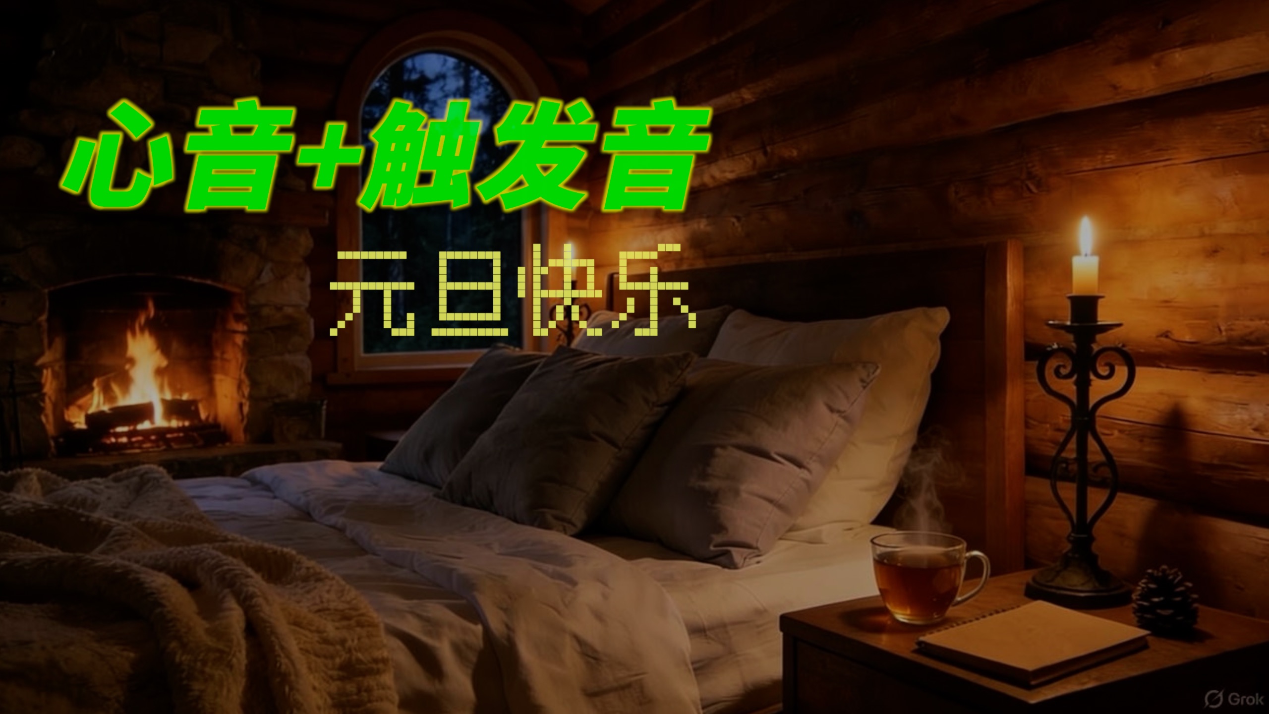 「心音+触发音助眠」元旦快乐，新的一年也要好好睡觉（可能是Hires）