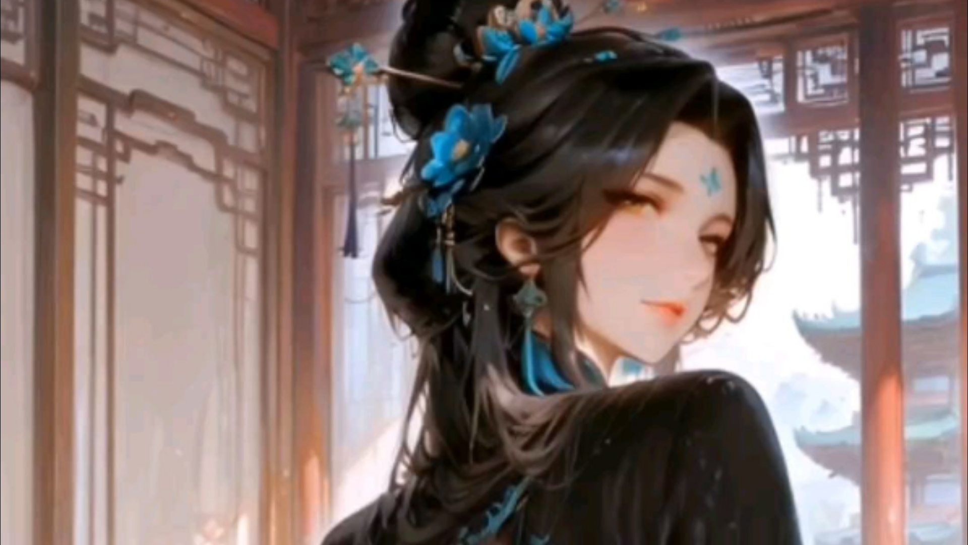 妈妈转过来看看