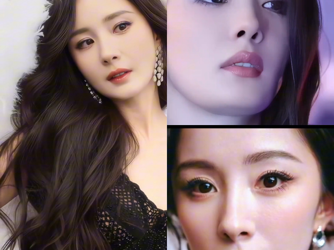 内娱女神杨幂怼脸挑战！盯到你心跳失控！