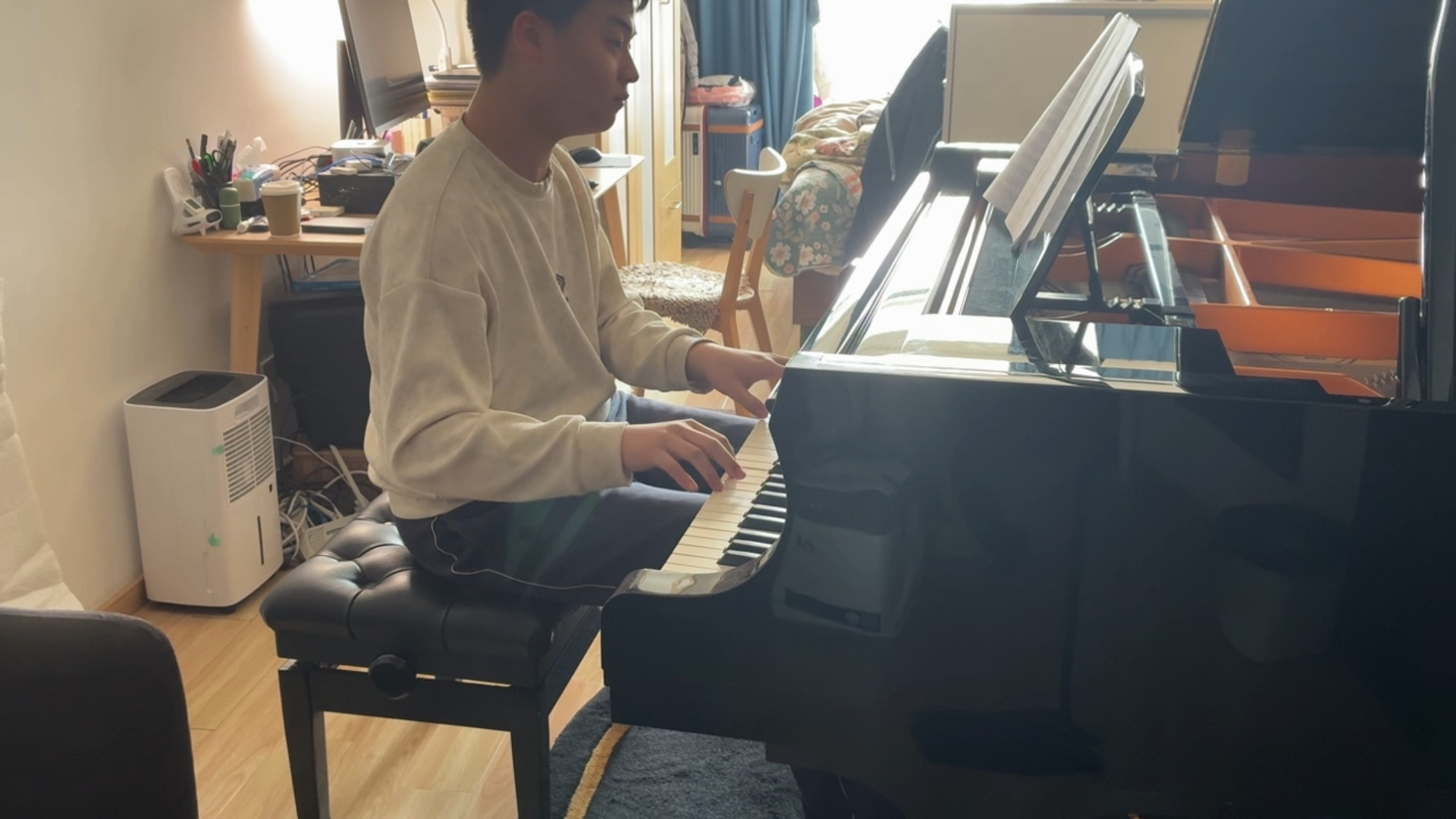 【作曲】「白鸽与游鱼」Op.20c 为钢琴而作