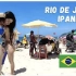 【4K超高清-巴西】清凉一夏，巴西里约热内卢-美丽的伊帕内玛海滩徒步（2022.4）