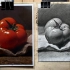 【艺加画室】-素描静物-西红柿