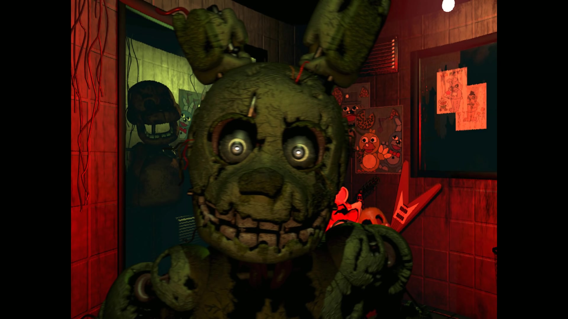 【直播】《five nights at freddy"s 3》重回披萨店 与恐怖杀人布偶