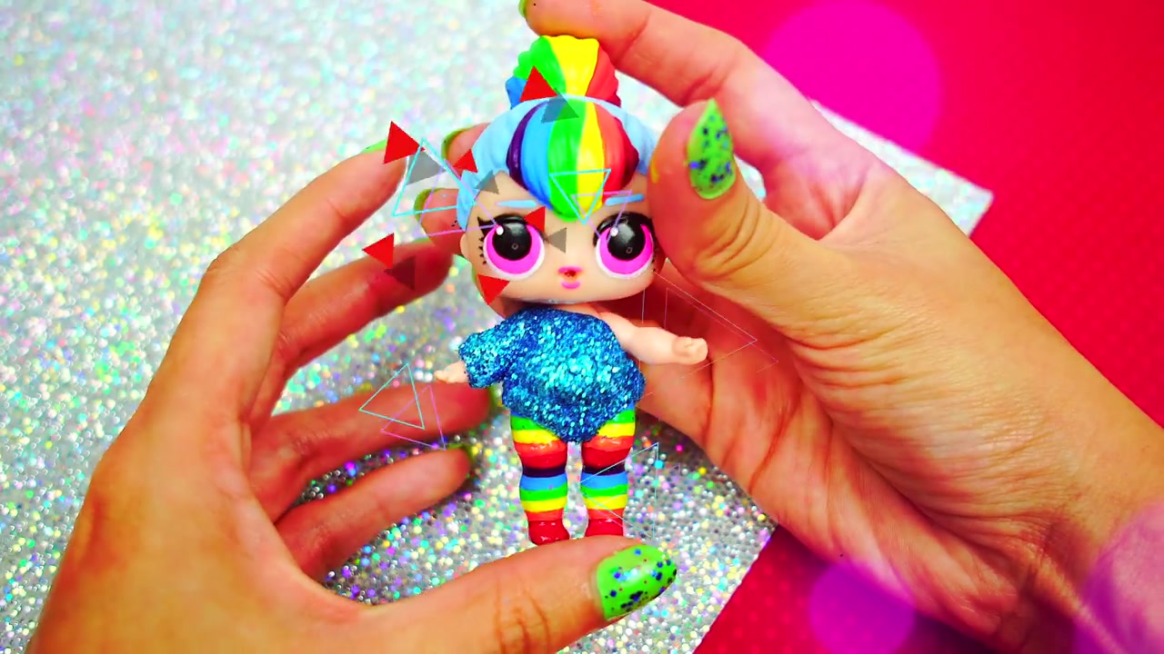 【油管】惊喜娃娃改mlp的rainbow dash拟人q版