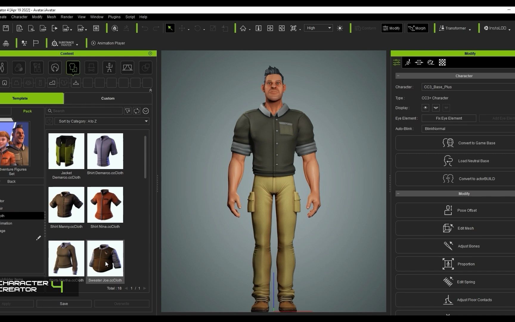 Character Creator 4 iClone8和CC4教程_与iClone8和CharacterCreator4共享内容 中文语音翻译版