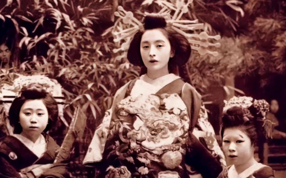 20世纪初的日本“花魁”
