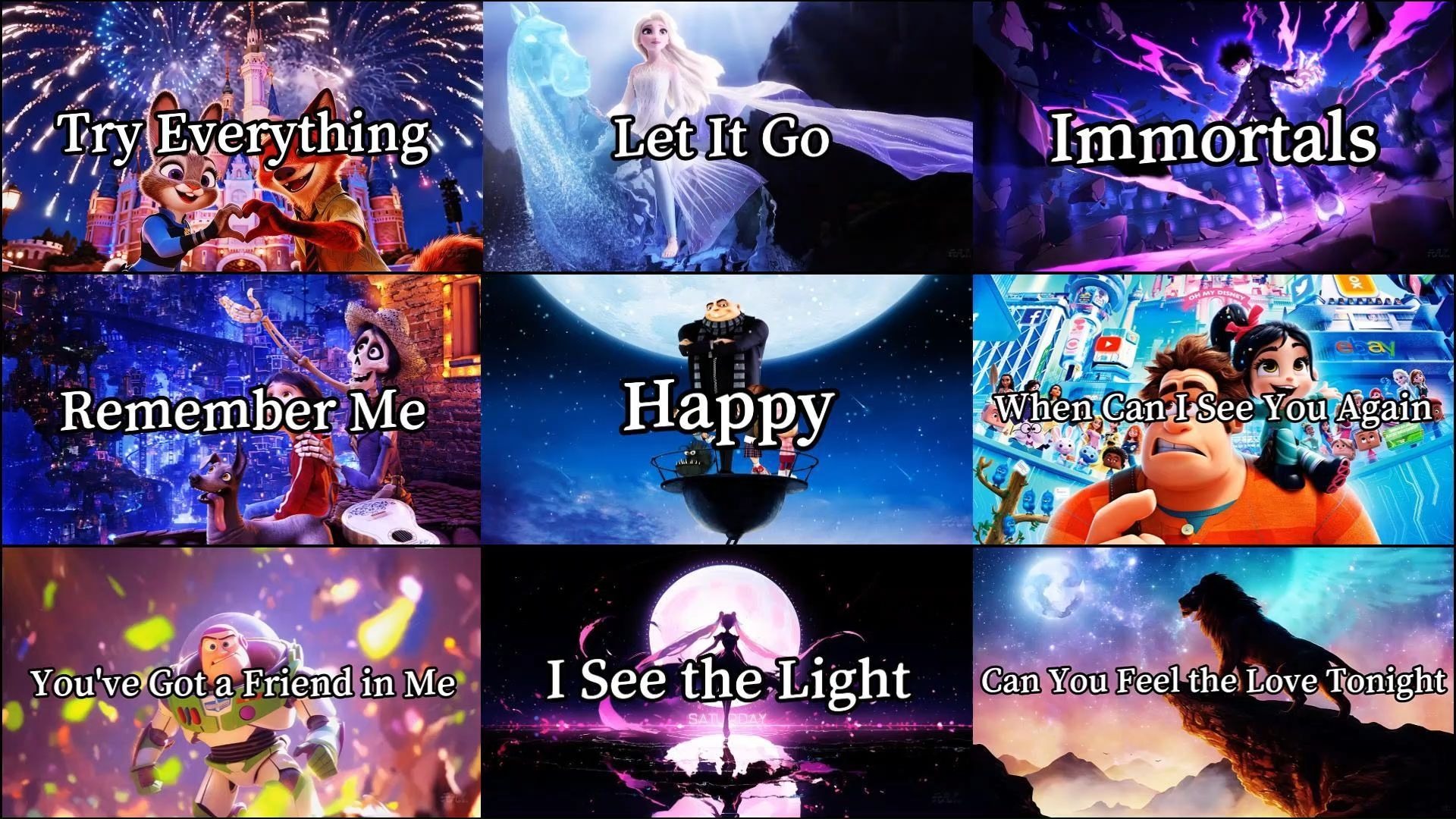 迪士尼经典歌曲！哪一首是你心中的天花板？