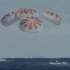 SpaceX Crew Dragon 溅落大西洋