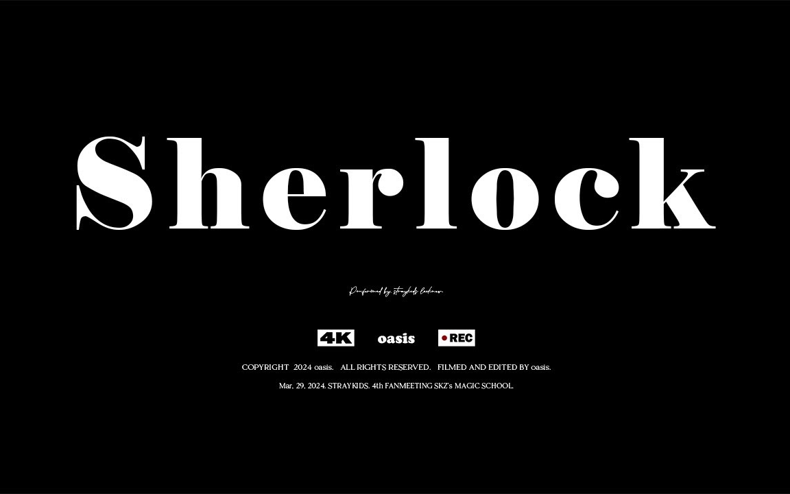 【李旻浩】FM Sherlock高清直拍  | 240329 ‘𝑺𝑲𝒁’𝑺 𝑴𝑨𝑮𝑰𝑪 𝑺𝑪𝑯𝑶𝑶𝑳’