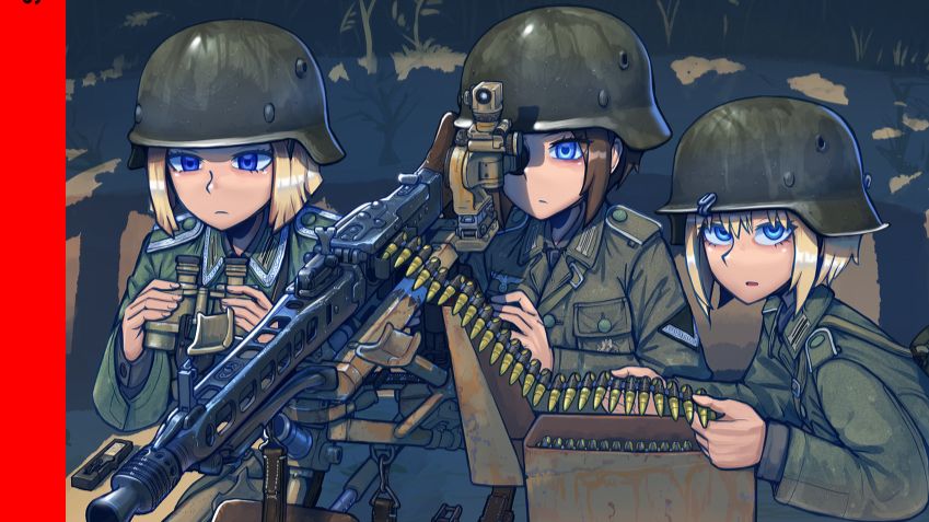 [地狱之门] 新人PVP基础局—德军班组，机枪优先