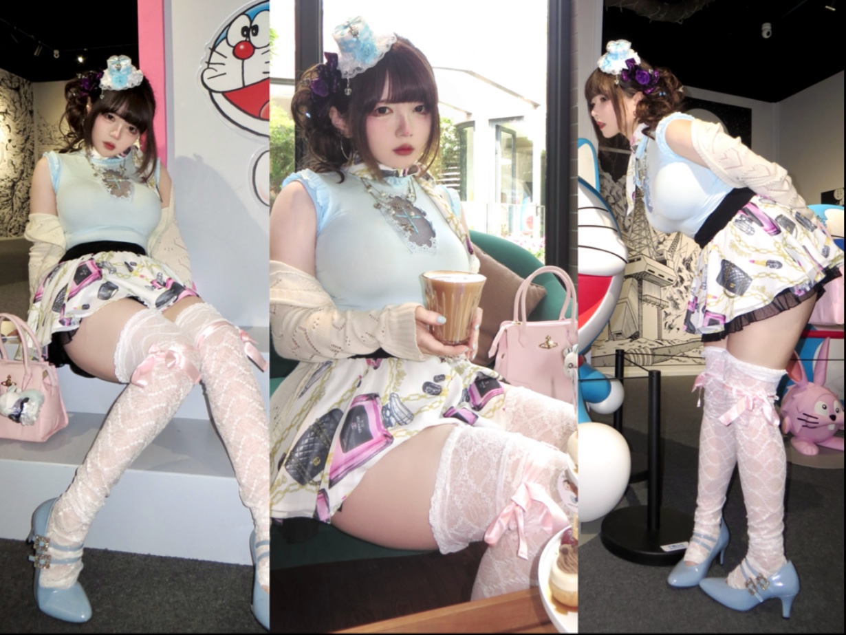 VLOG｜Flesh-legged dolls are surrounded by Doraemon! ☆Small fat sweet girl｜Shanghai secondary yuan to see the exhibition
