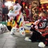 中国醒狮 日本神戸华侨总会舞狮队春节表演刘关张桃园结义