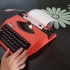 淘到古董打字机，谨以此片纪念
