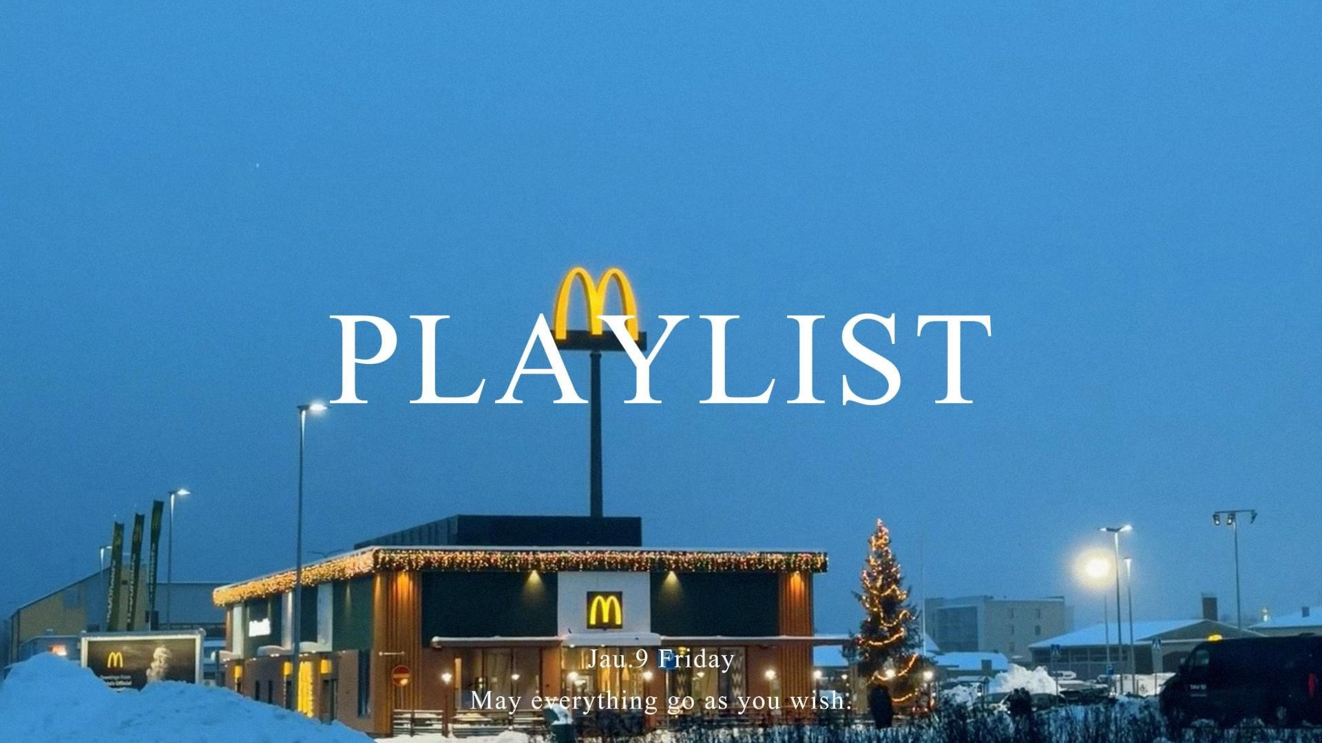 【Playlist】纯音乐｜“芬兰麦当劳”｜含倒计时｜温柔浪漫 循环播放 钢琴曲｜适合宅家 放松 学习 工作 通勤 背景音乐歌单