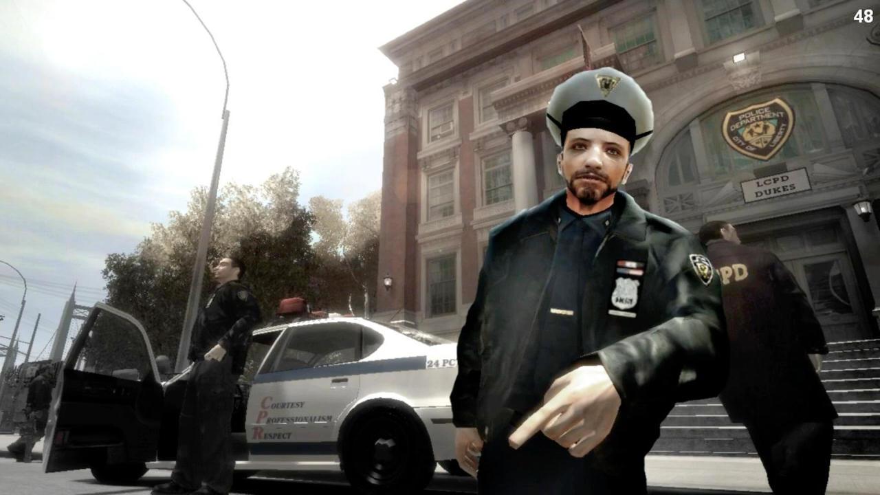 gta4 阿尔德尼 白人警察语音