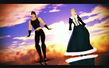 【jojo的奇妙mmd】乔纳森&艾莉娜 shake it off