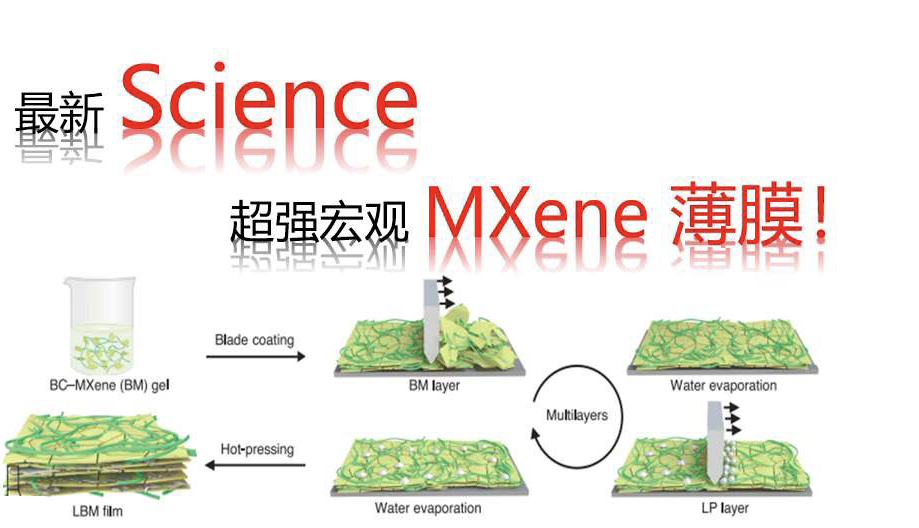 【Science】超强MXene薄膜（蒙香江）