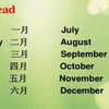 一分钟教你轻松学会12个月份的英语表达