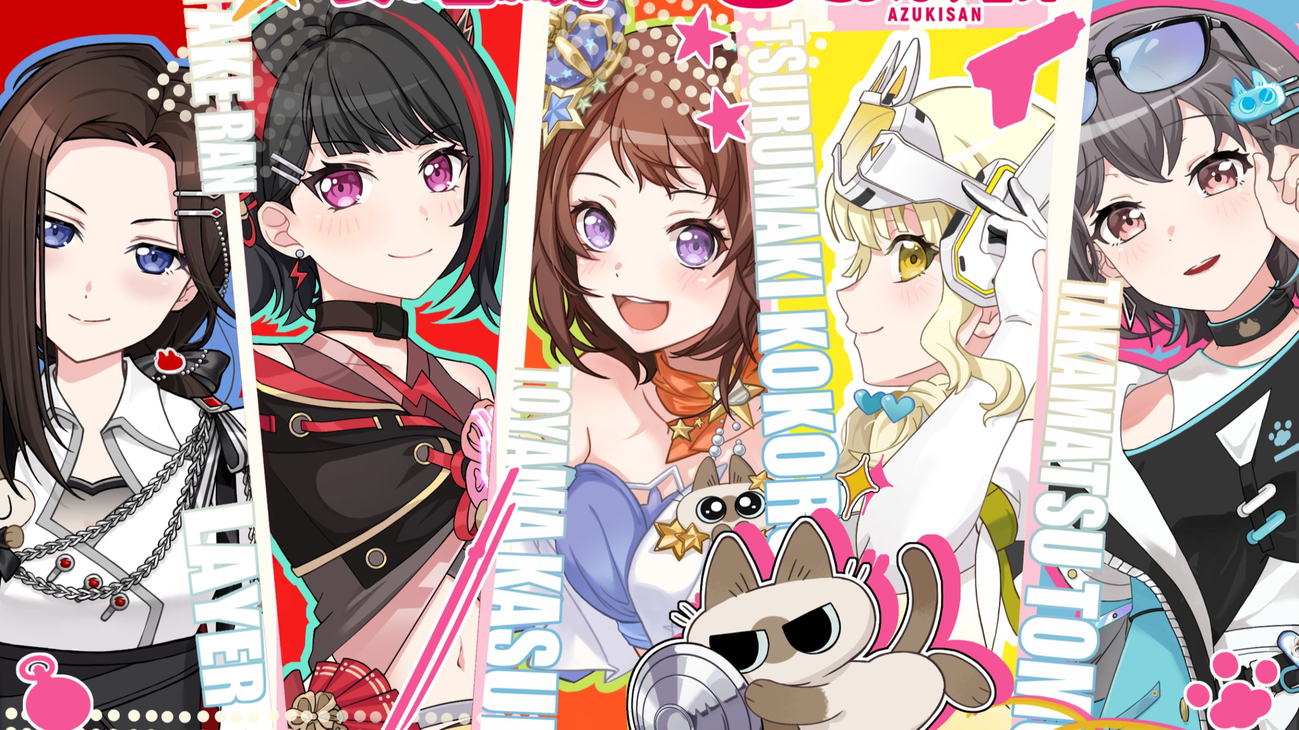 【BanG Dream! 少女乐团派对!】×「暹罗猫小豆泥」二期联动开启！