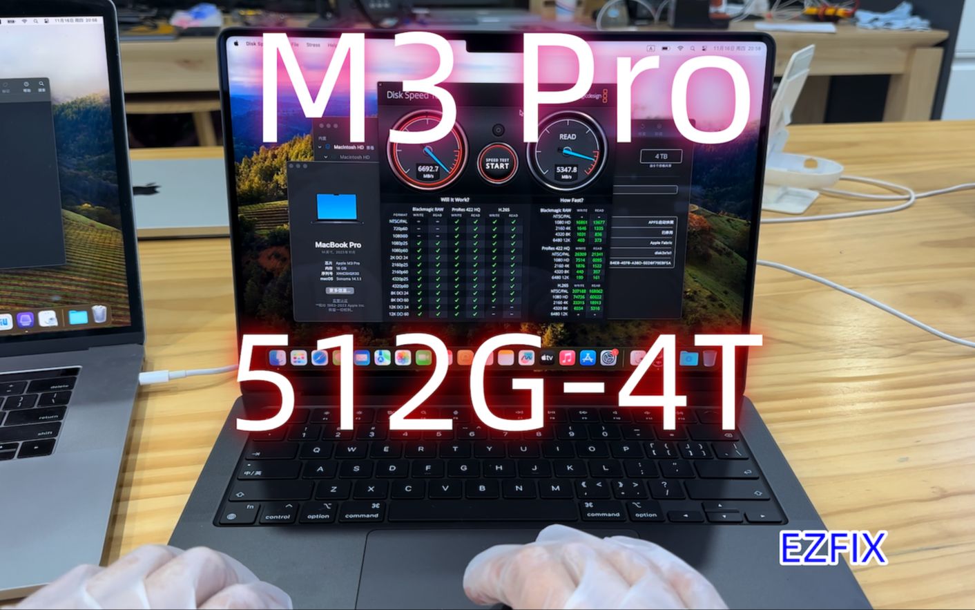 M3Pro MacBook Pro 扩容 硬盘 升级 512G-4T