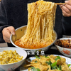 蛋炒饭，家常豆腐，配面条，好吃又饱肚子