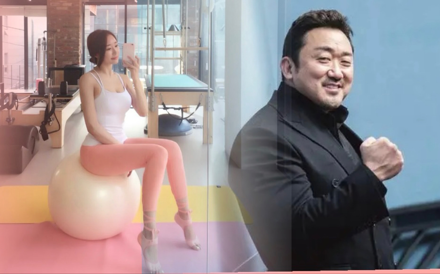 51岁的马东锡和小17岁的芮呈和官宣结婚了,嘎嘎板正!