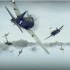【二战真实镜头】激烈的空战空袭画面【珍贵视频】【第一视觉】