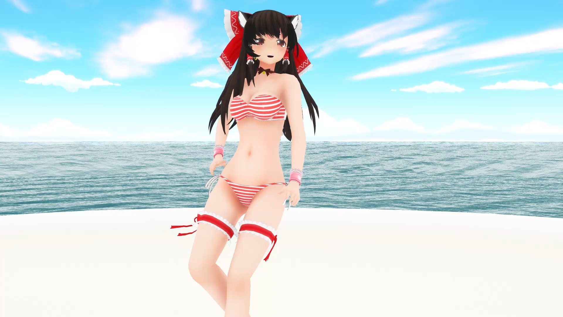 【東方MMD】我家灵梦人气第一了，好耶！！！(ૢ˃ꌂ˂⁎)