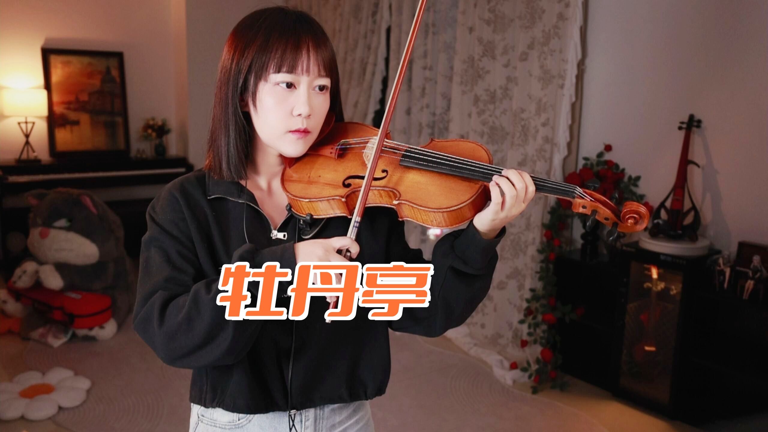 【小提琴/揉揉酱】为利禄 为功名，一别流年似梦境...小提琴演奏 浅影阿《牡丹亭》附小提琴谱