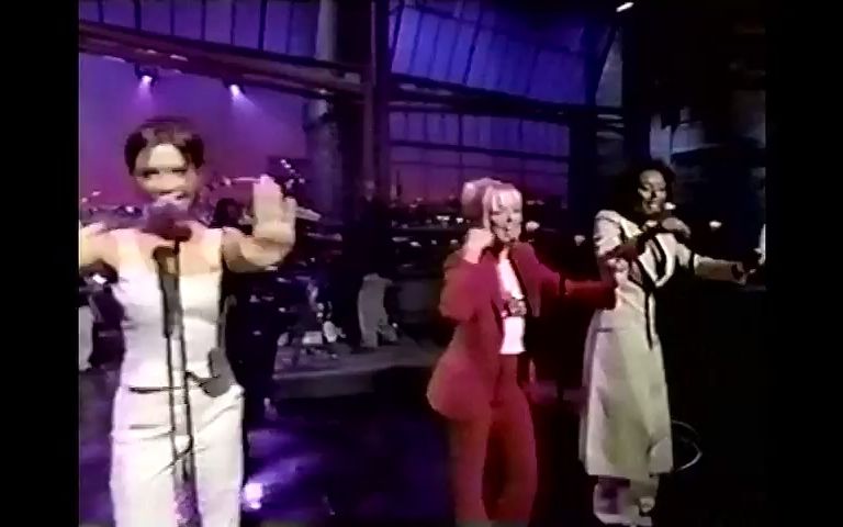 【可爱辣妹真唱现场】Spice Girls - Stop (Live 1998.07.02 Letterman Show)