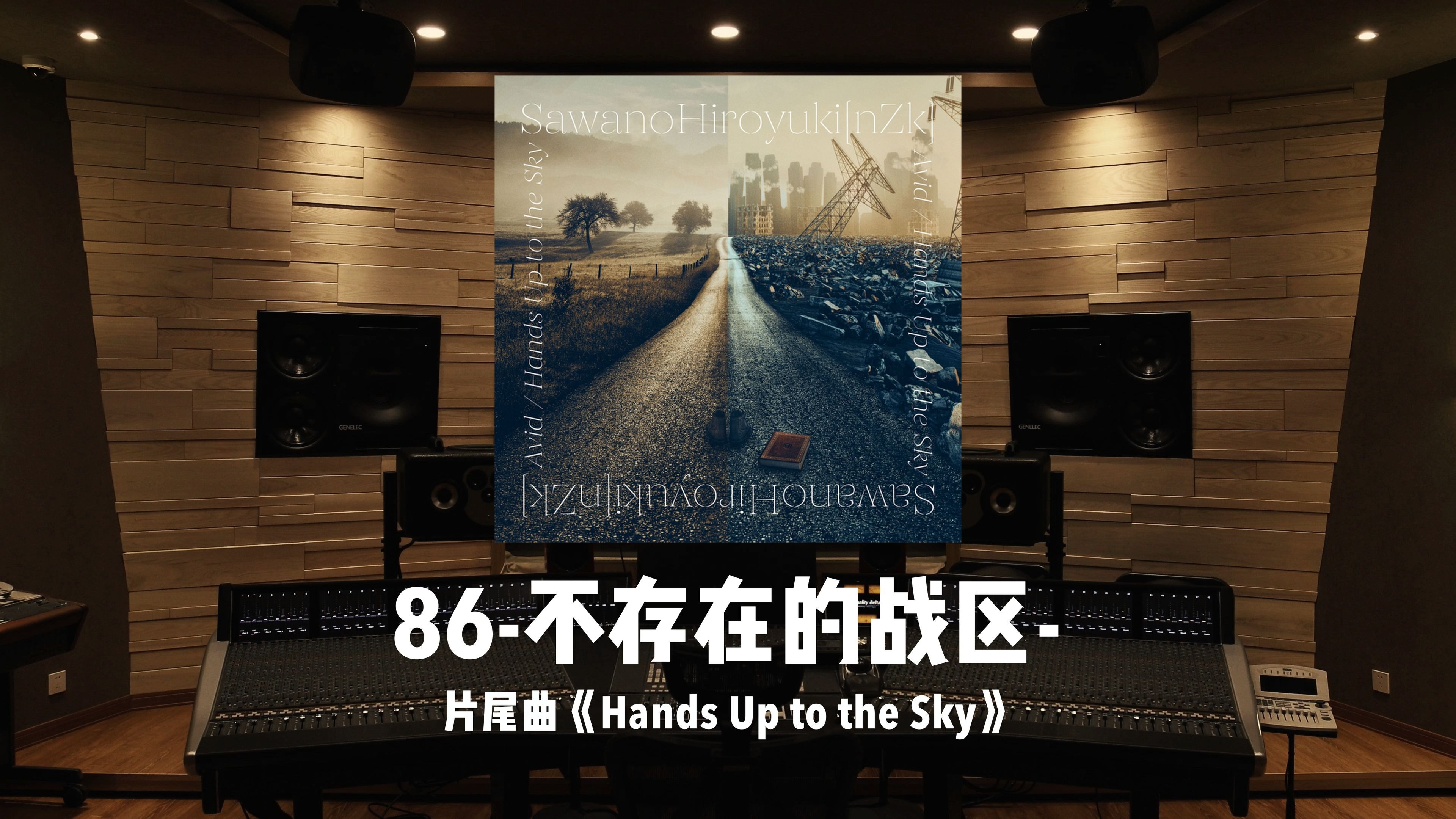 百万级录音棚听《86-不存在的战区-》片尾曲「Hands Up to the Sky」