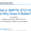 生肉_SMPTE ST 2110 – Professional Media Over Managed IP Networks