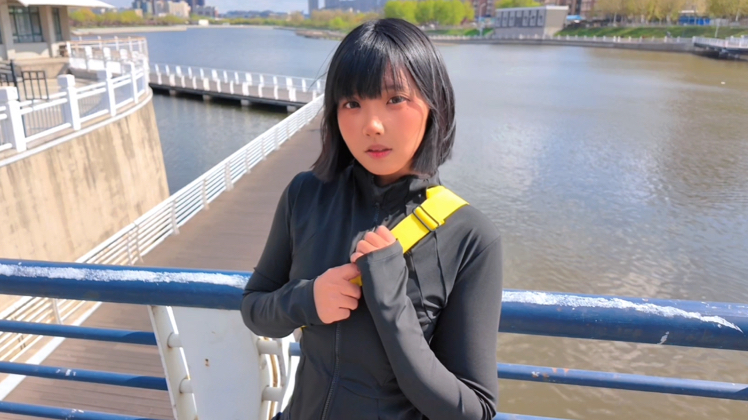 Nice day for meeting a dark-skinned schoolgirl.