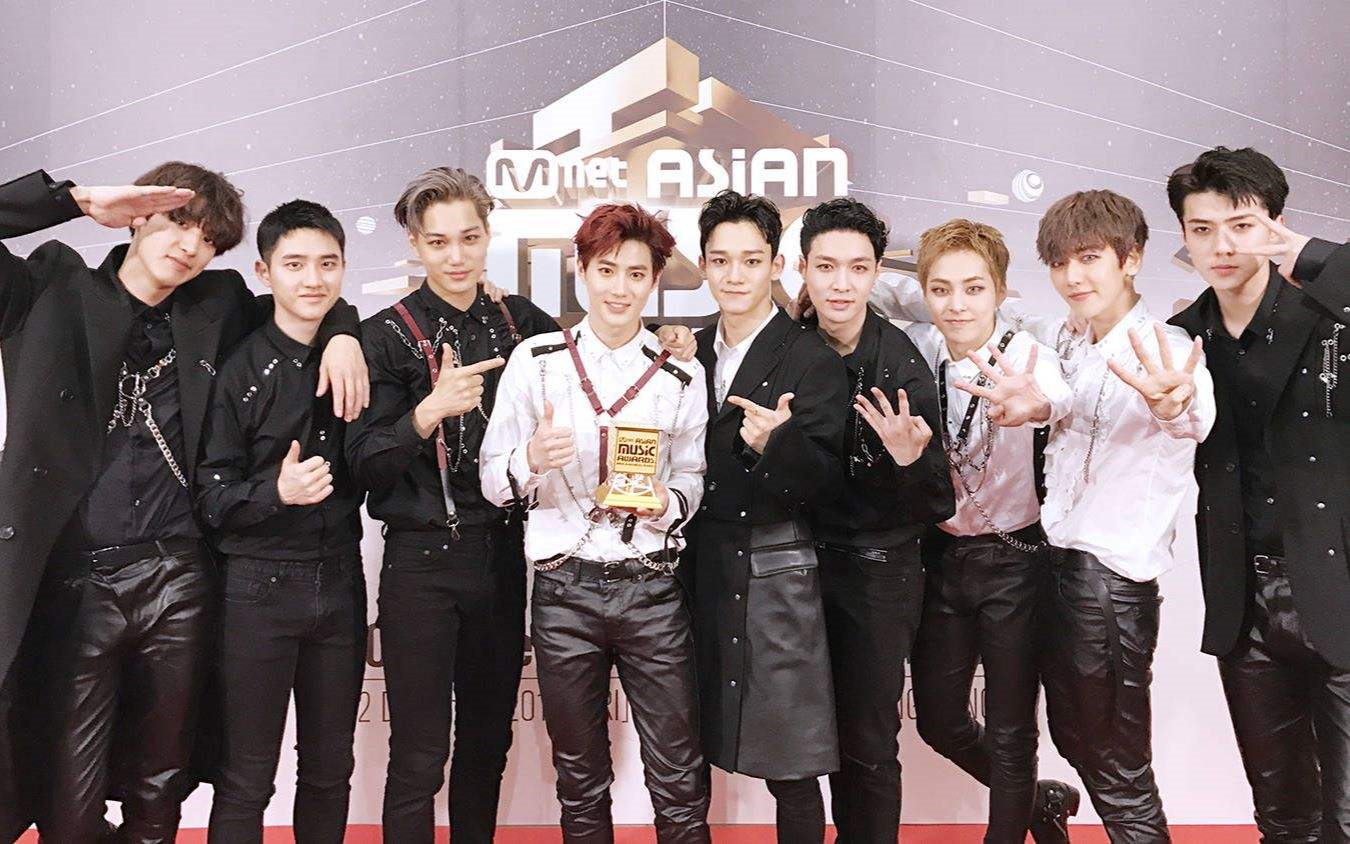exo mama颁奖礼 mnet asian music awards 合集cut