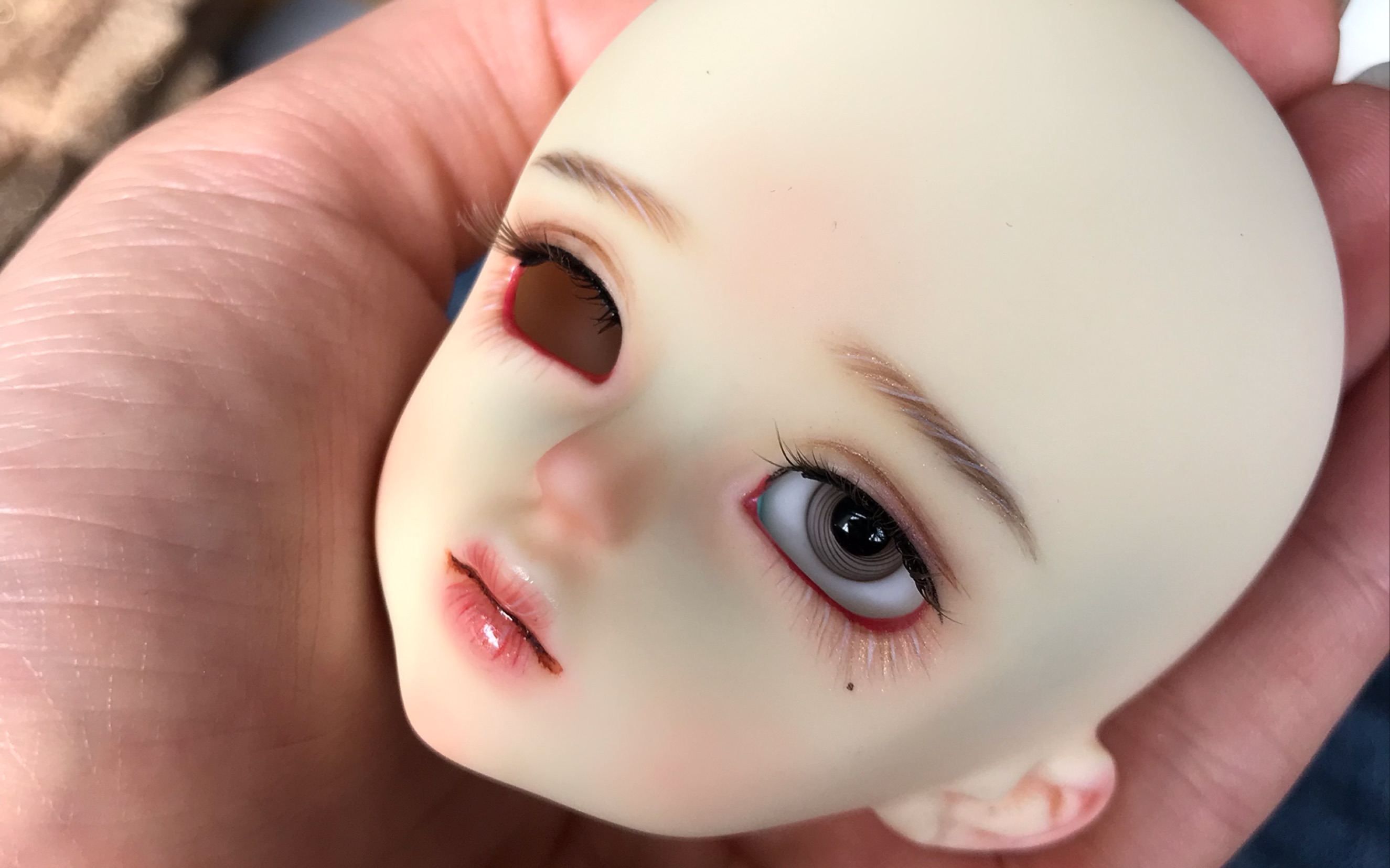 【bjd上妆]卑微元梓 在线接妆