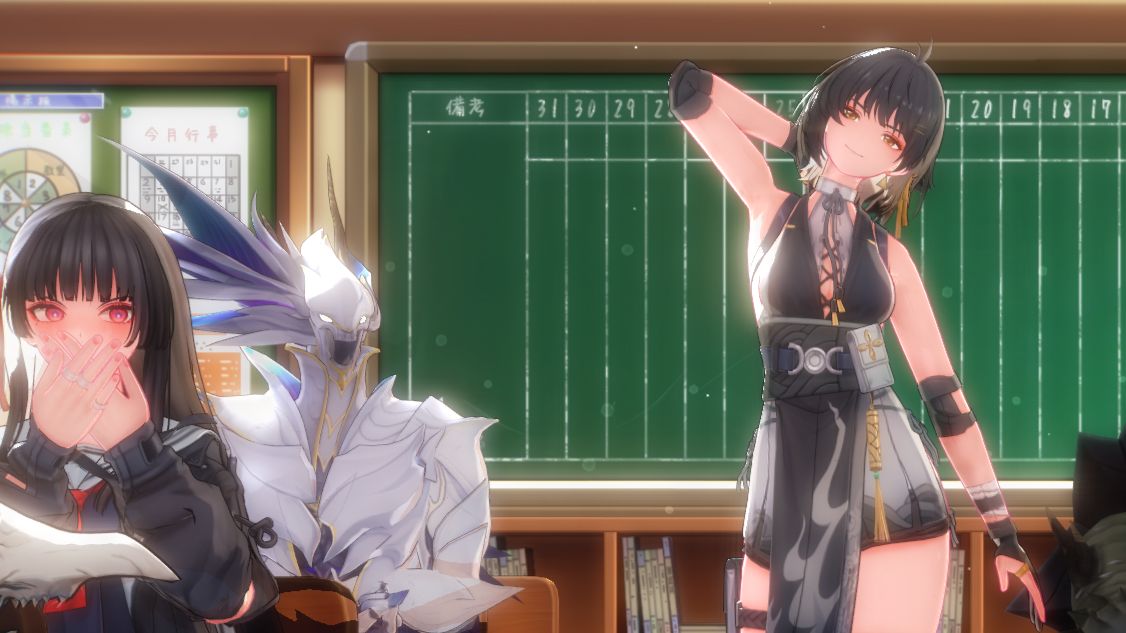 你真穿这身上学？