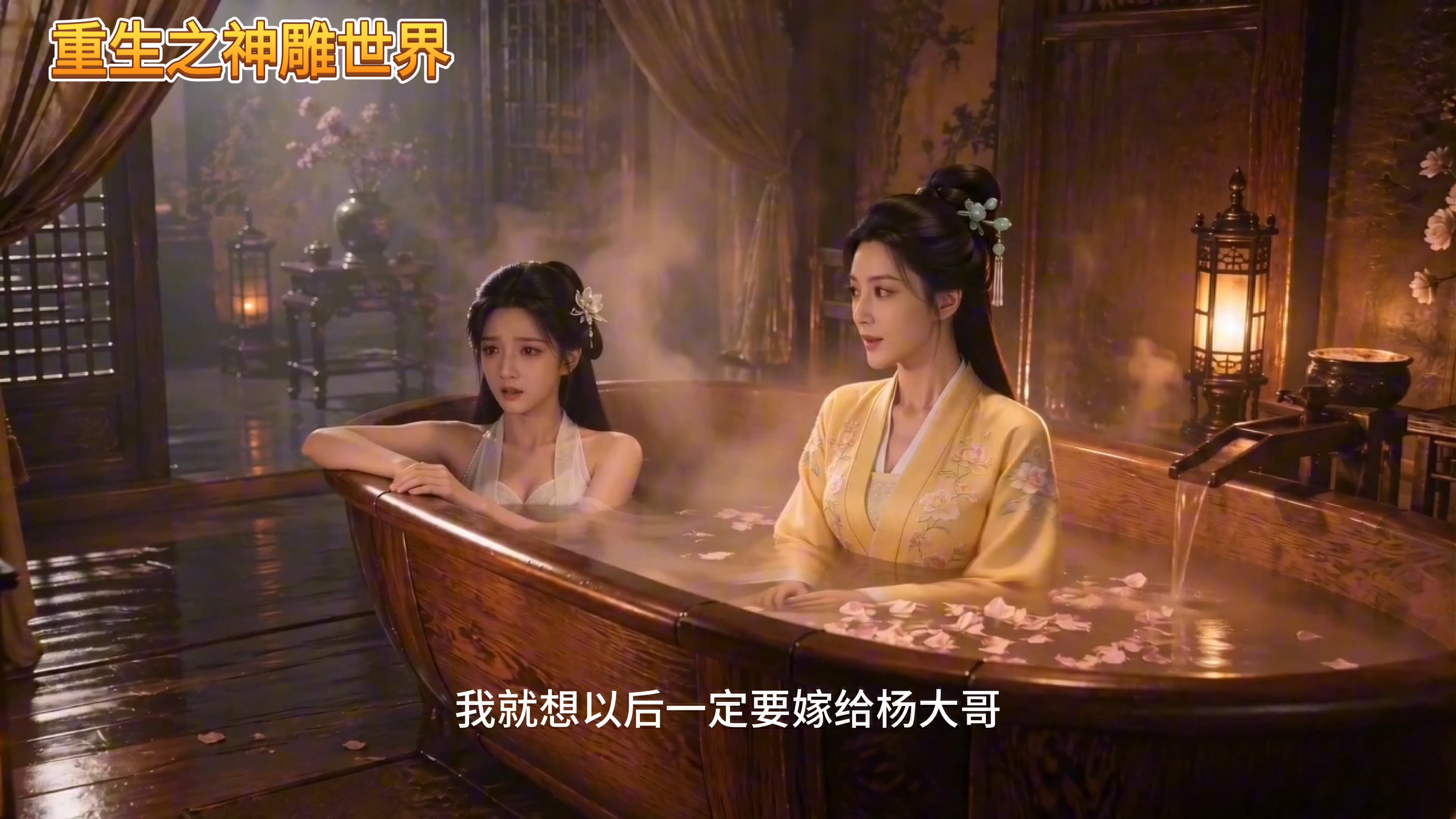 【重生之神雕世界】第28集郭伯母和芙妹洗澡，李莫愁回归