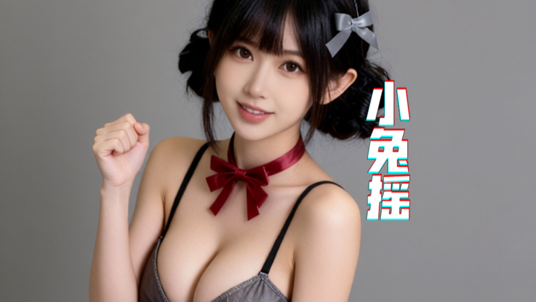 可爱爆炸小兔子蹦蹦跳