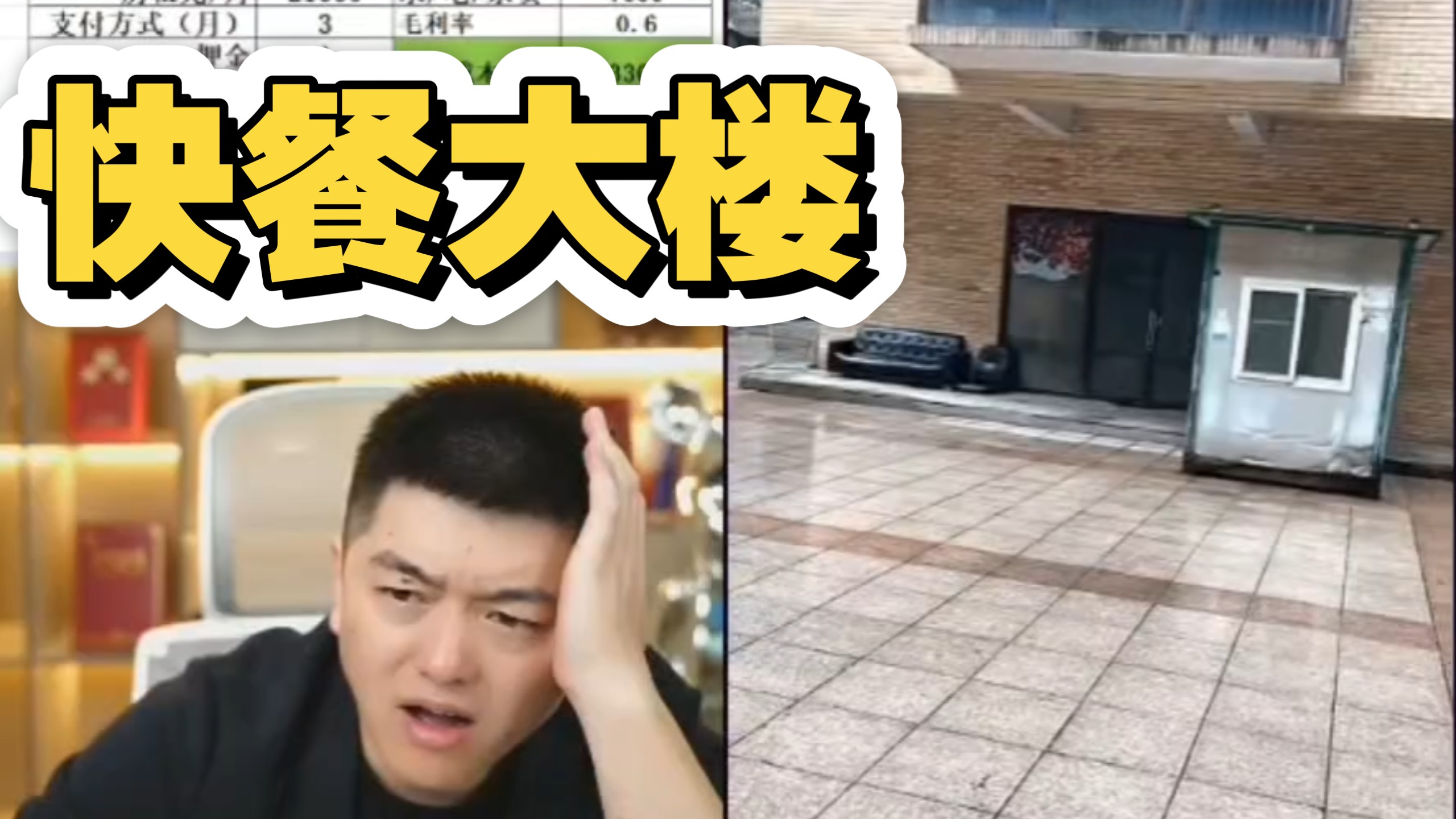 老哥欲包快餐大楼 位置勘在猛鬼街 勇哥当场致电选新址 餐饮圣经 摘星阁