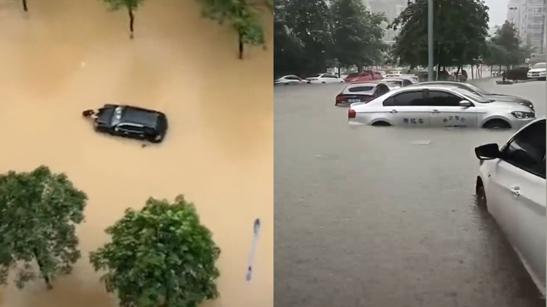 桂林：暴雨过后漓江水位上涨，路面积水，有道路塌方|桂林市|上涨|塌方_新浪新闻